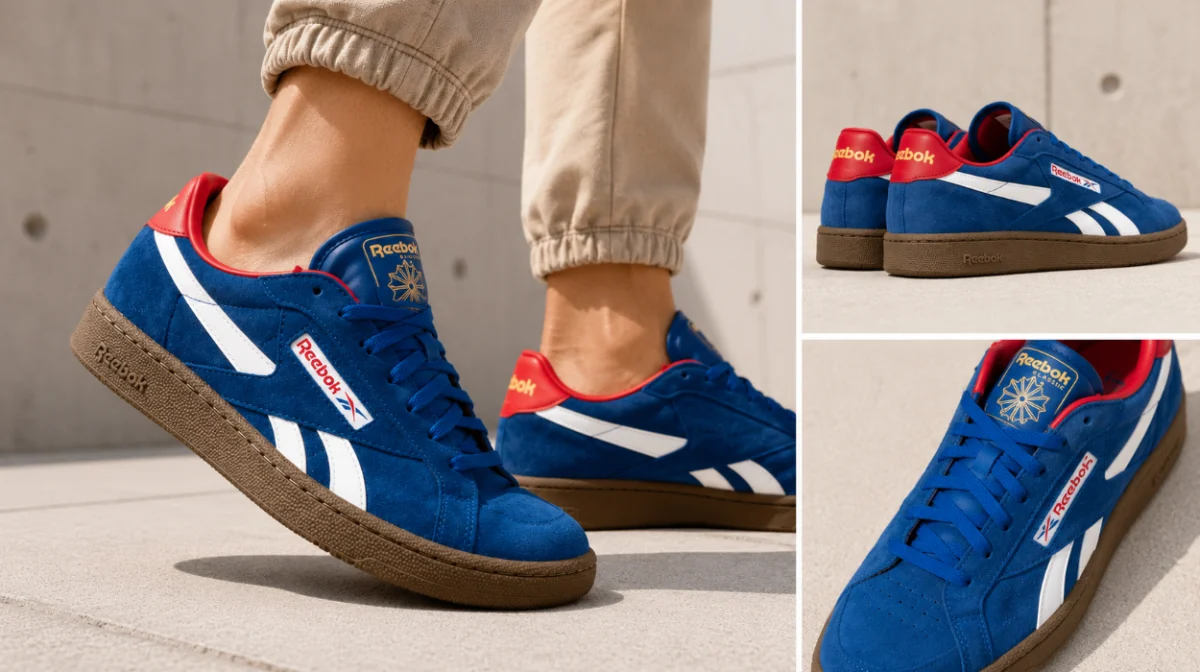Estilo retro y versátil con las Reebok Club C Grounds en azul por sólo 49,95€ con envío gratis (-50%)