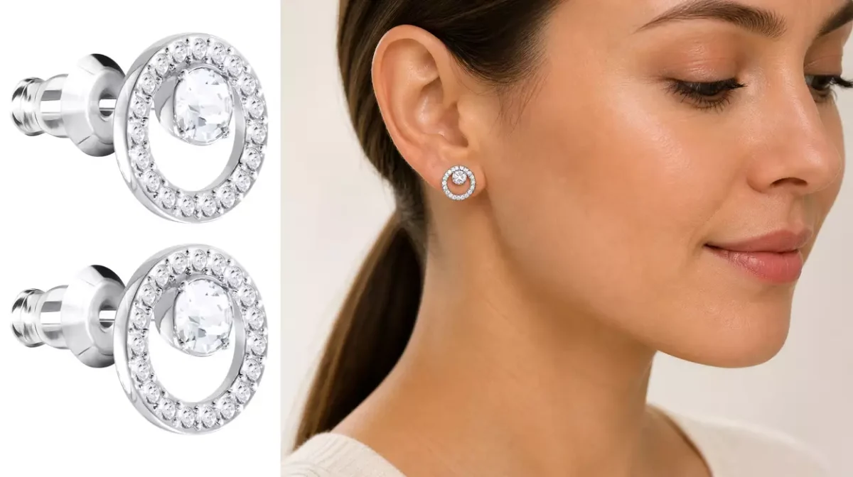 Pendientes Swarovski Creativity Circle por sólo 39,93€ con envío gratis (-42%)
