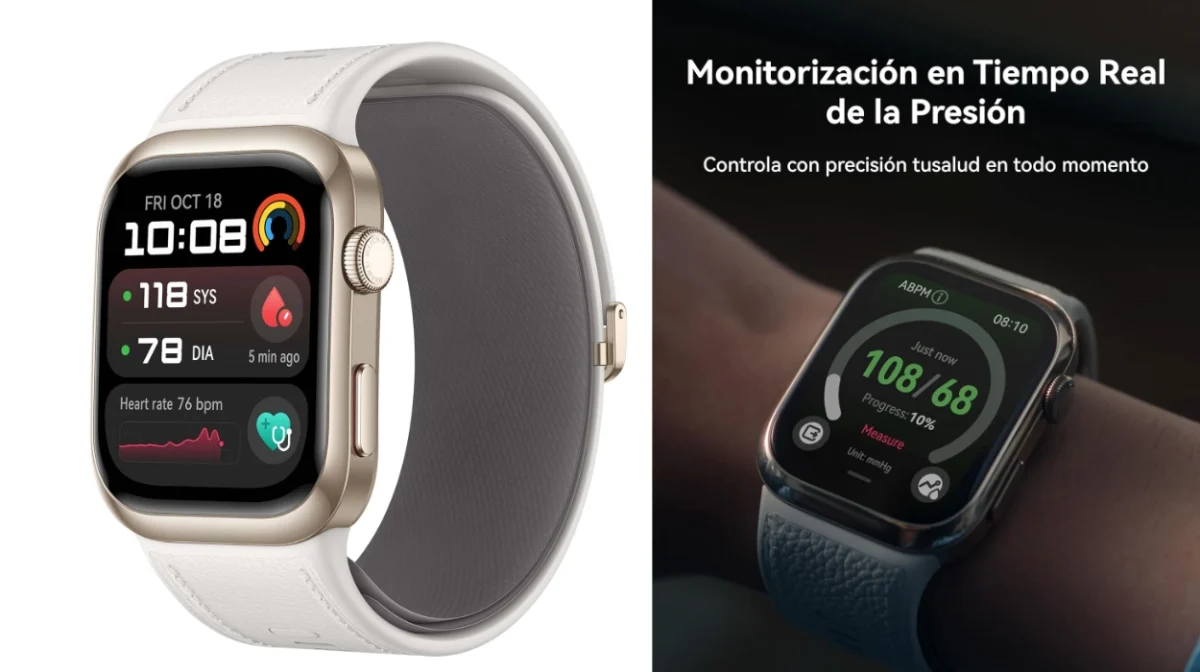 Monitoriza tu salud con el HUAWEI Watch D2: presión arterial, ECG y pantalla AMOLED por sólo 288,42€ (28% de descuento)