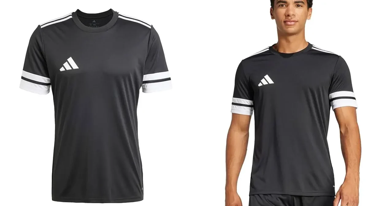 Renueva tu equipación deportiva con esta camiseta Adidas Squadra 25 que baja a sólo 15,99€ en Amazon, con un 30% de descuento