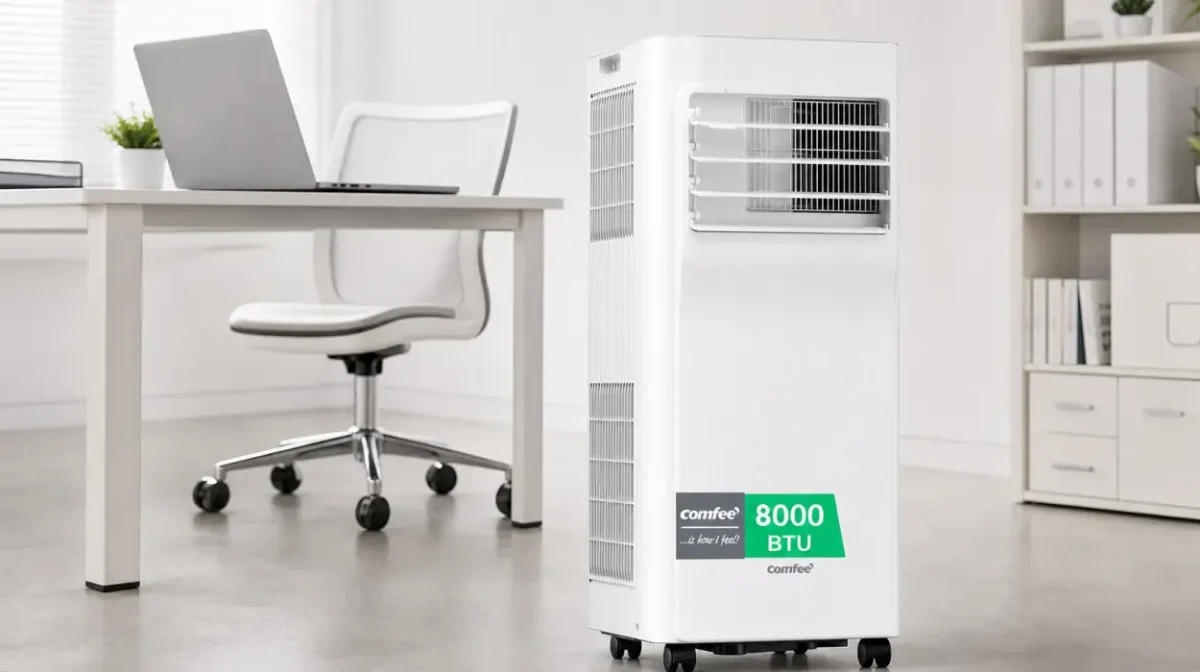 Aire acondicionado portátil COMFEE Pingüino 3 en 1 con 8000 BTU, app y mando a distancia por sólo 224,99€ con envío gratis (-10%)