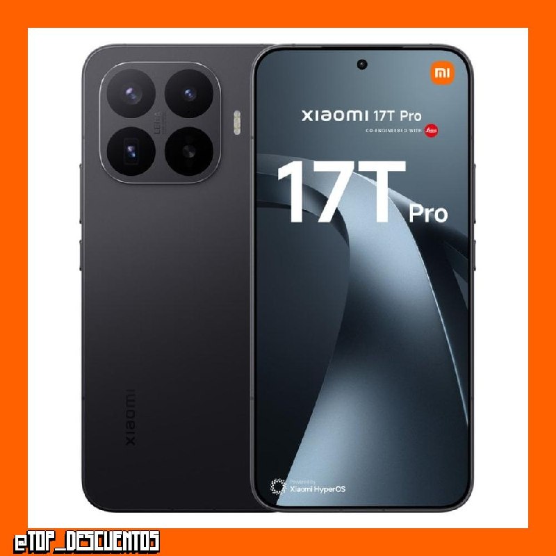 Xiaomi 17T Pro 5G 12GB 512GB 6.83" Negro