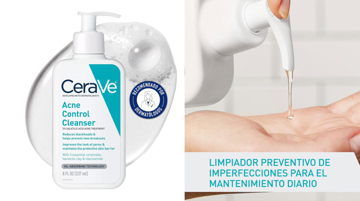 Gel Limpiador CeraVe Acné por sólo 10,90€ (28% de descuento)