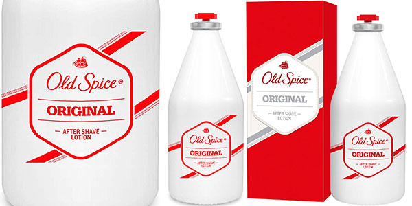 Pack x2 Loción aftershave Old Spice Original de 100 ml por sólo 10,99€ (-25%)