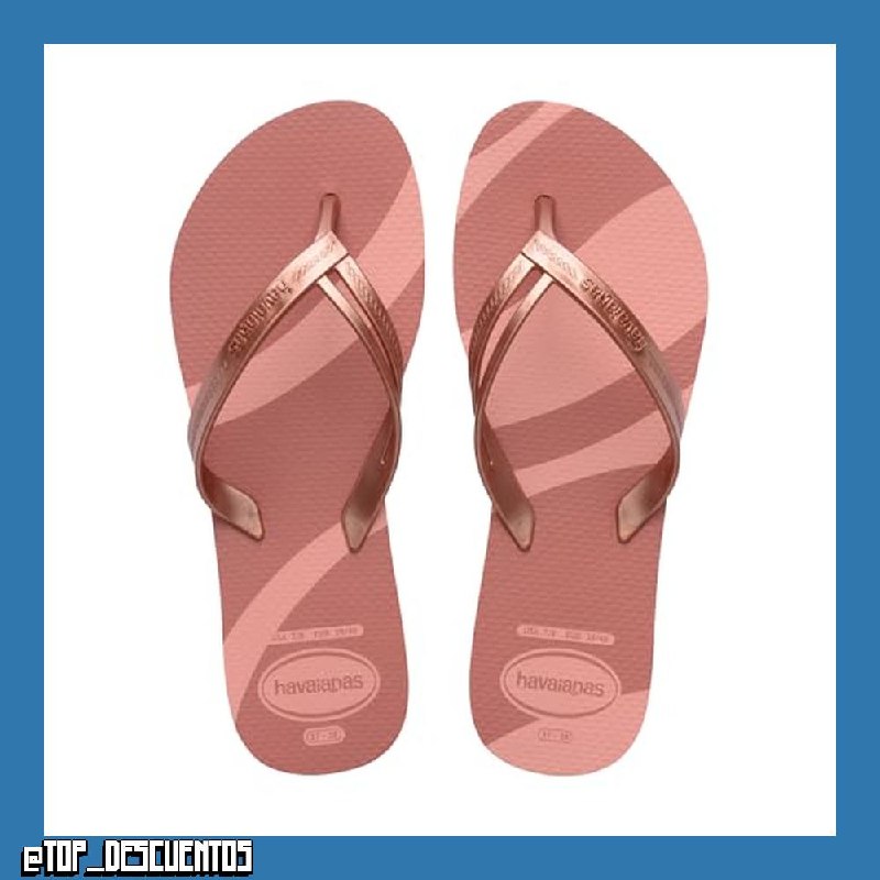 Havaianas Elegance Print Mujer Chanclas