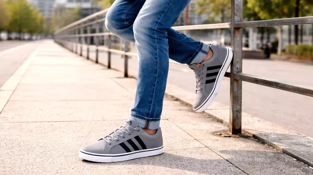 Un clásico que nunca pasa de moda: Las Adidas Vs Pace 2.0 grises rebajadas al -40% en Amazon