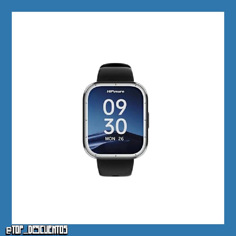 HiFuture HI-ZONE3 Smartwatch, Pantalla IPS 1,83 Pulgadas, Más de 100 Modos Deportivos, Monitor de Sueño, Frecuencia Cardíaca, 7 Días de Batería