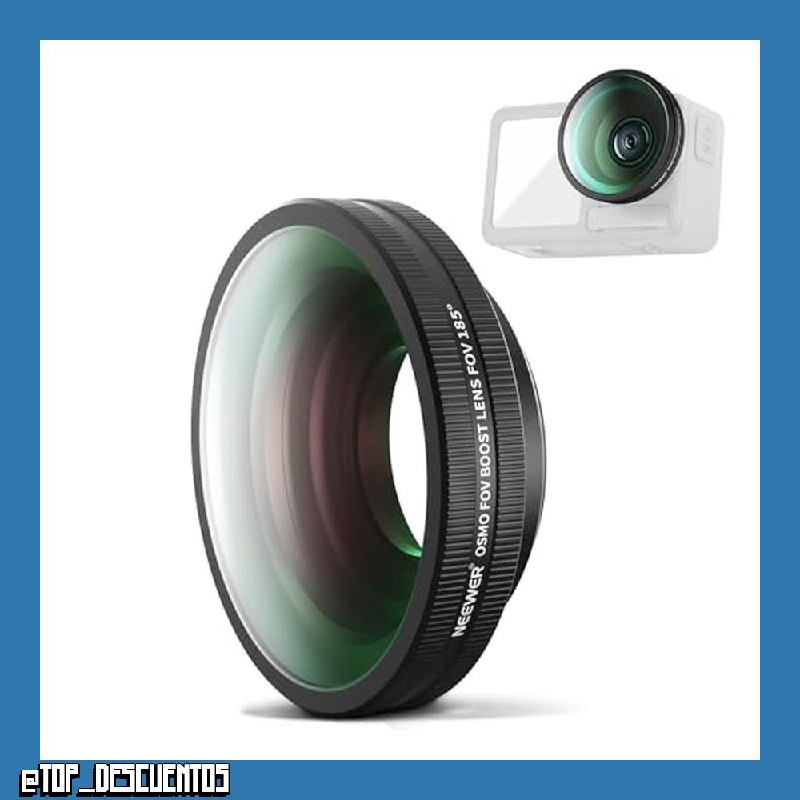 NEEWER Lente Osmo Action FOV Boost Compatible con dji OSMO Action 4/5 Pro