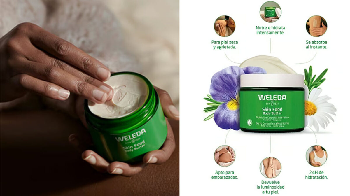 Bálsamo corporal Weleda Skin Food Body Butter de 150 ml por sólo 12,50€ (-37%)