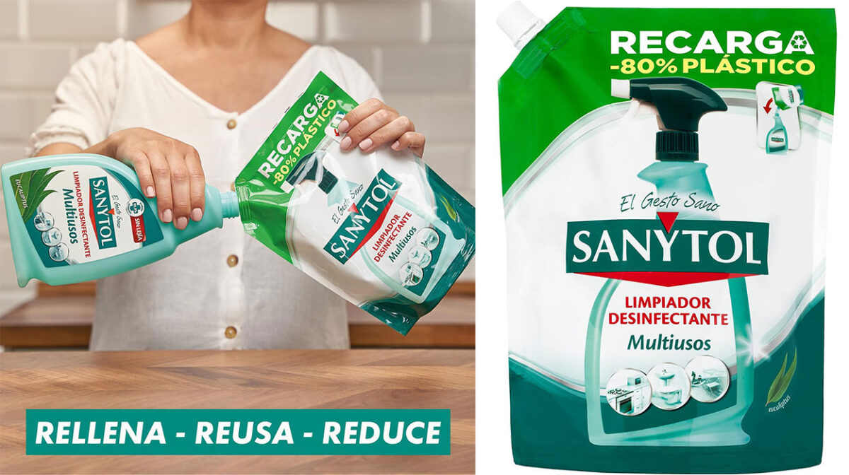 Limpia y desinfecta la casa en profundidad con Sanytol Multiusos y llévate una recarga a precio mínimo