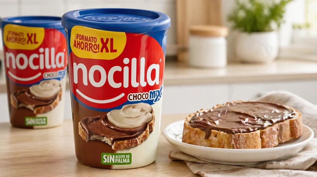 Pack x3 Nocilla ChocoMix de 750 gramos por sólo 12,08€ con 3x2 (-44%) ¡4,03€ cada bote!