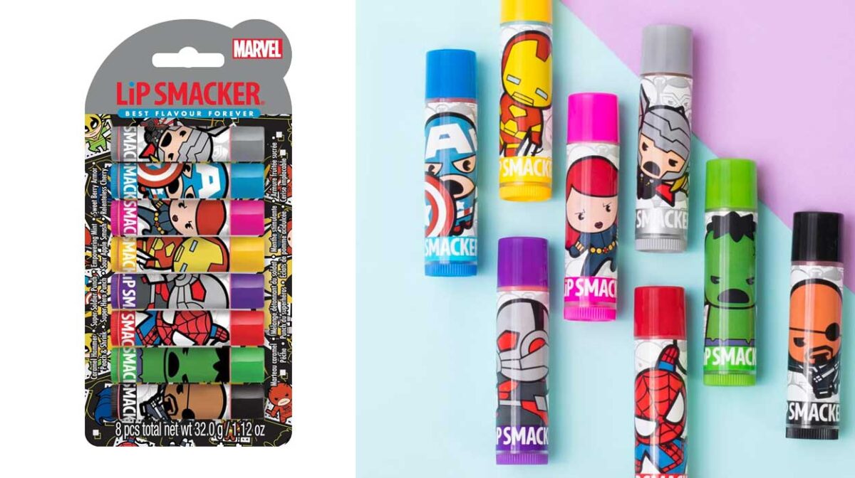 Mantén los labios de tus peques hidratados con este pack de 8 bálsamos labiales de Los Vengadores baratísimos