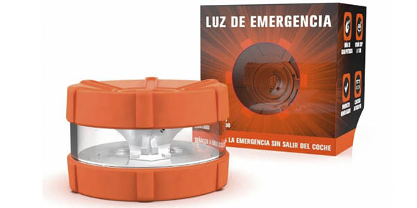 Luz LED de emergencia iWotto E light V-16 homologada por la DGT + frontal LED por sólo 11€