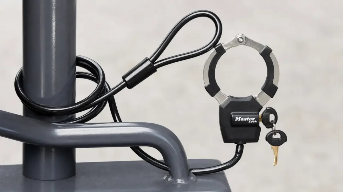 Cable antirrobo Master Lock de 1 m para bicicleta y más por sólo 20,99€ (-11%)