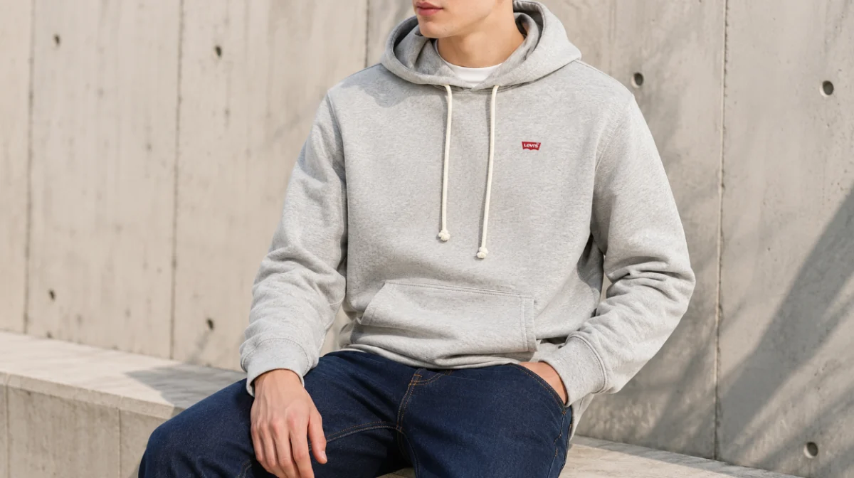 Sudadera Levi's Relaxd Graphic Crew para hombre por sólo 35,95€ con envío gratis (-45%)