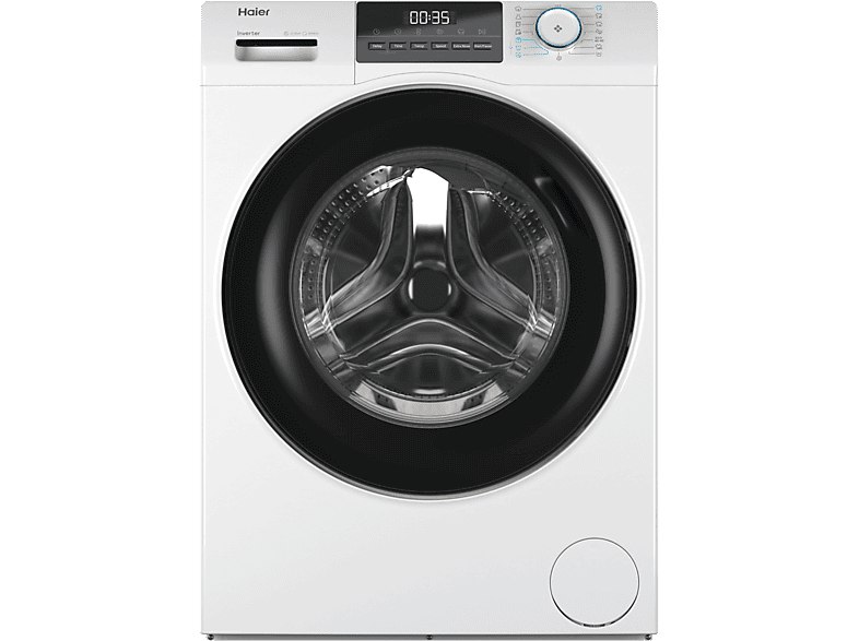 Haier - Lavadora carga frontal I-Pro Series 1 HW100-BP14929A-S, 10 kg, 1400 rpm,