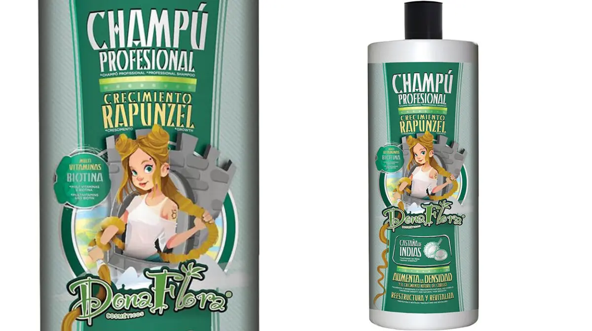 Champú de crecimiento capilar Rapunzel Dona Flora de 1 litro por sólo 10,50€ (-33%)
