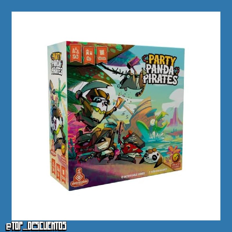 La Compañía de los Juegos | Party Panda Pirates | ¡Sé el Mejor Panda Pirata! | Navega por el archipiélago en Busca de Fiestas y Tesoros | Juego en Español