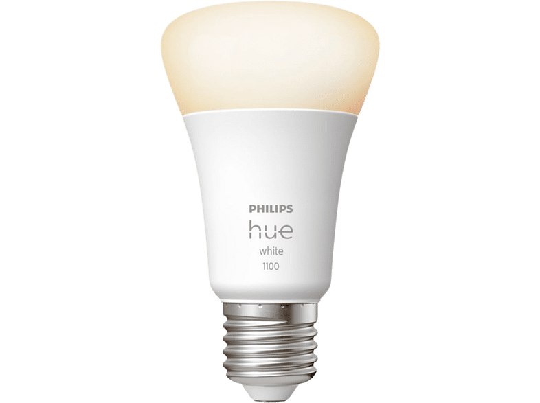 Philips - Bombilla Inteligente Hue LED E27 8W, 1055 lm, Blanco Cálido, Zigbee+Bl