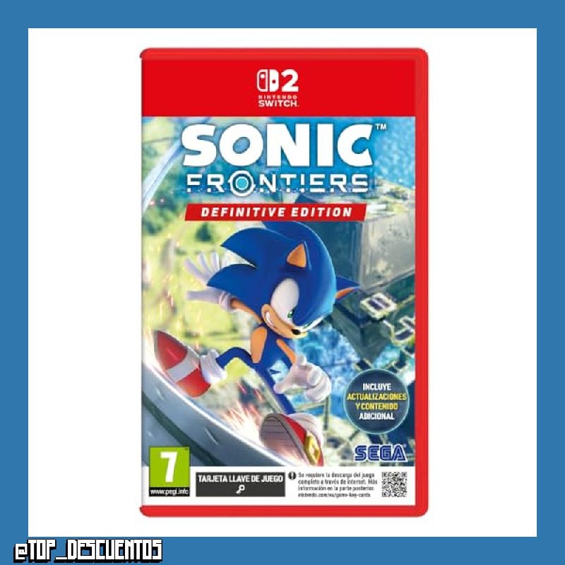 Sonic Frontiers Definitive Edition - Switch 2