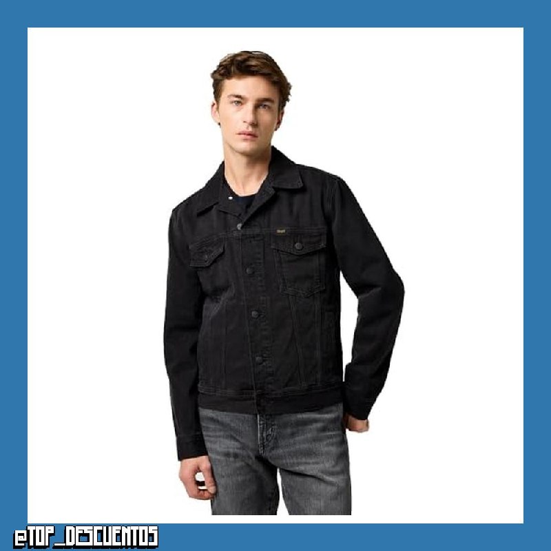 WRANGLER - Chaqueta Hombre - Corte Casual - Classic Jacket - Mid Stone