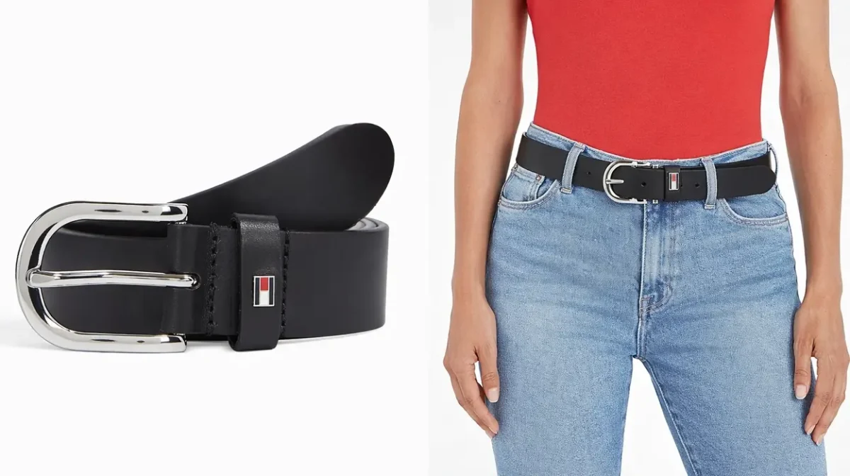 El cinturón de piel Tommy Hilfiger New Danny Belt para mujer que queda elegante con cualquier pantalón baja a sólo 29,95€ en varios colores