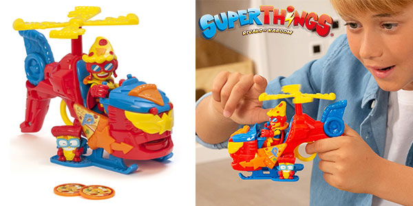 Set Vehículo Pizzacopter de Superthings por sólo 9,99€ (-41%)