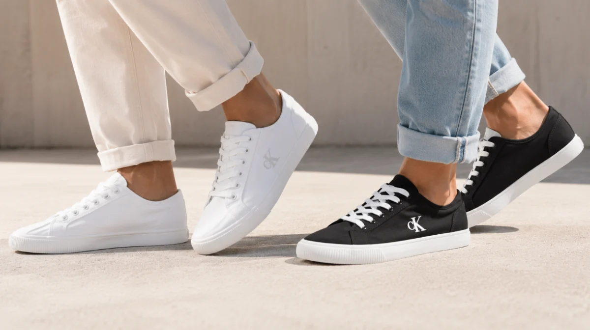 Zapatillas de lona Calvin Klein Canvas Low Top para hombre por sólo 34,95€ con envío gratis (-50%)