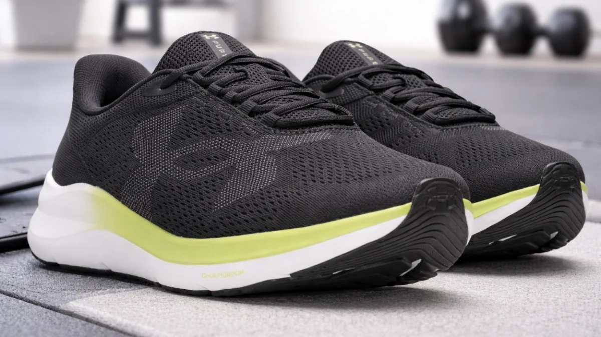 Zapatillas Under Armour Charged Pursuit 4 BL negras para hombre por sólo 40,49€ con envío gratis (38% de descuento)