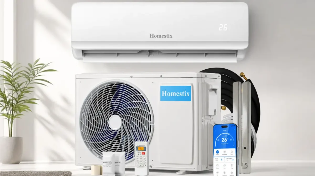 Adiós al calor infernal del verano con este pack de Aire acondicionado Split 12000 BTU con calefacción, deshumidificación y ventilación por sólo 379,99€ con envío gratis (-34%)