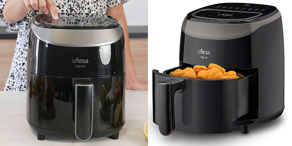 Freidora de aire Ufesa Jaguar de 3,5 litros por sólo 54,99€ con envío gratis (-31%)