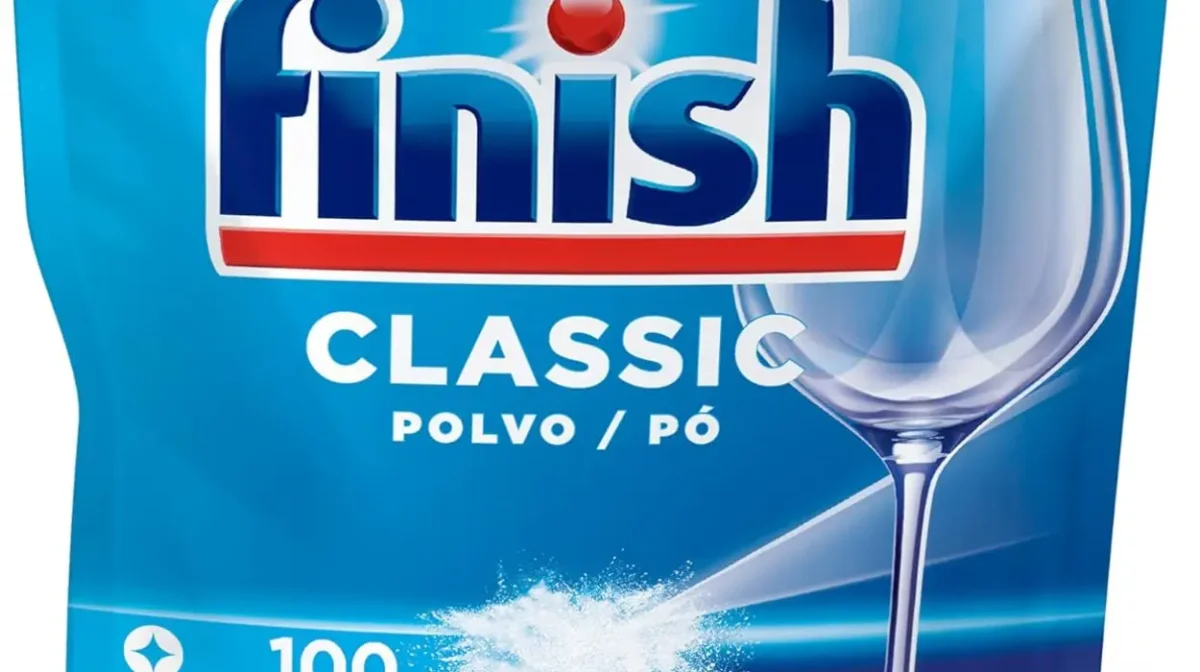 Detergente en polvo Finish ECO para lavavajillas de 2 kg (100 dosis) por sólo 5,24€ (-9%)