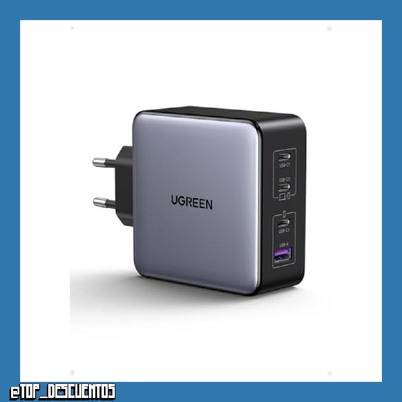 UGREEN Nexode 160W Cargador USB C Carga Rápido GaNInfinity Adaptador