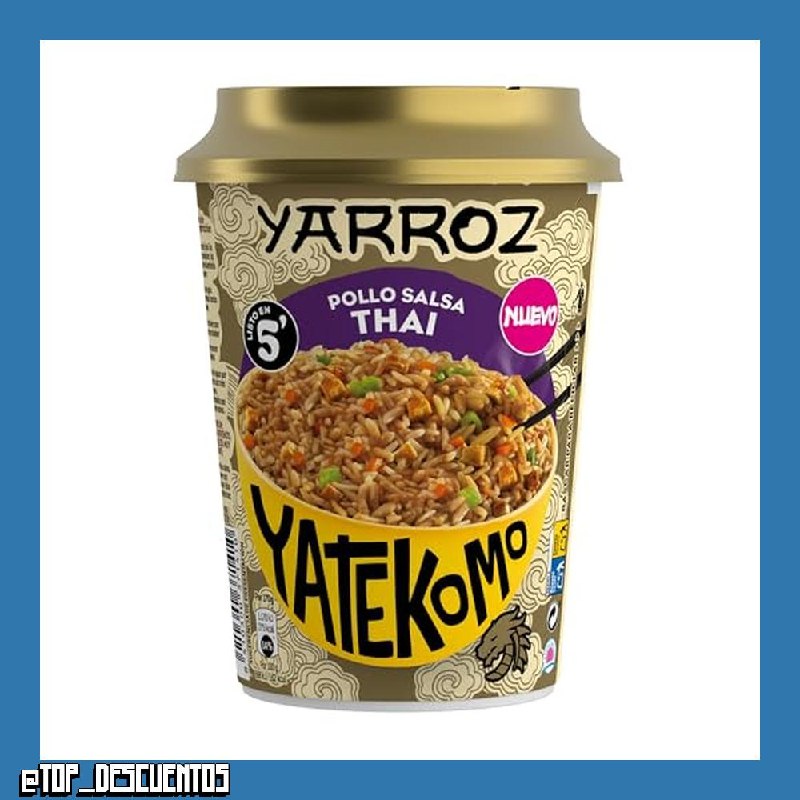 Yatekomo · Yarroz Pollo Thai, 83 gramos (Paquete de 1)