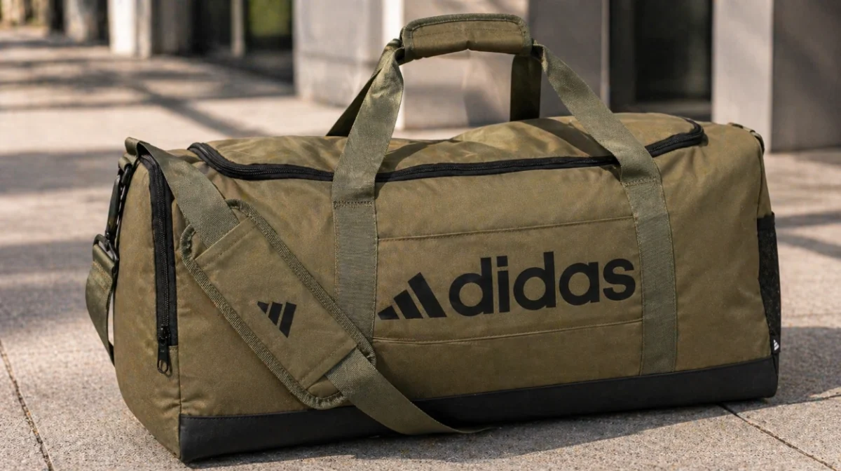 Consigue esta estupenda bolsa de deporte Adidas Essentials Linear a un precio de BAZAR en Amazon ¡TOP ventas!