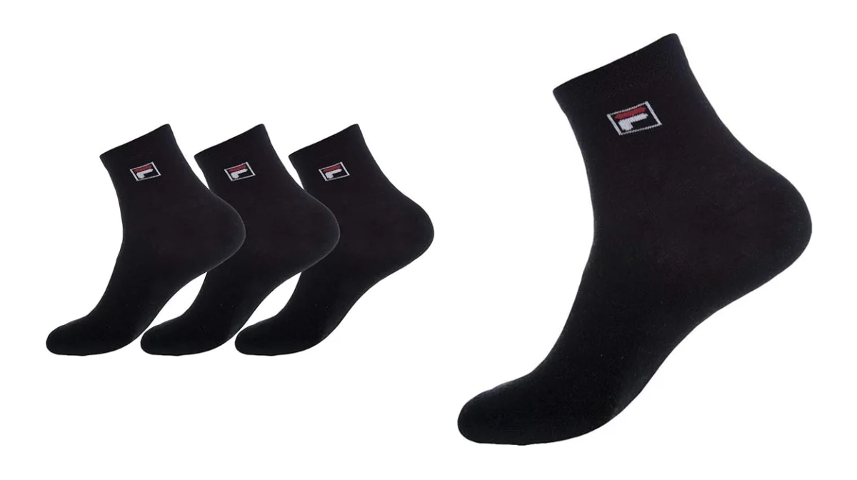 3 pares de calcetines FILA a sólo 1,66€ el par (-37%) ¡A por ellos!