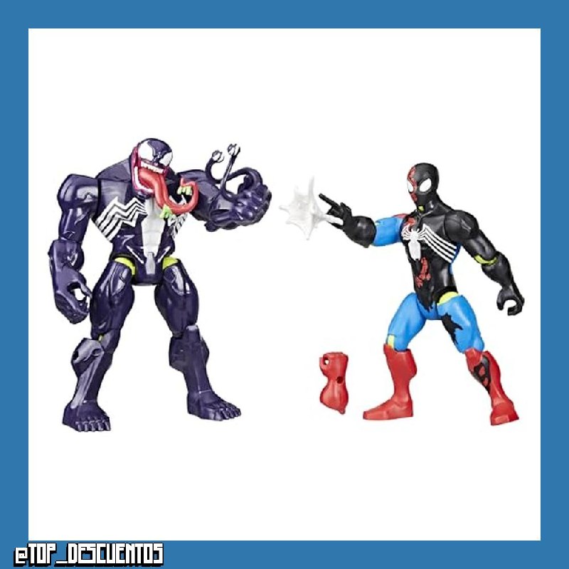 SPIDER-MAN Hasbro Marvel SPD MixMashers, Figuras de Acción de Superhéroes, Juguete Personalizable, Diversión con Amigos, Idea de Regalo para Niños y Niñas de 4 Años o Más