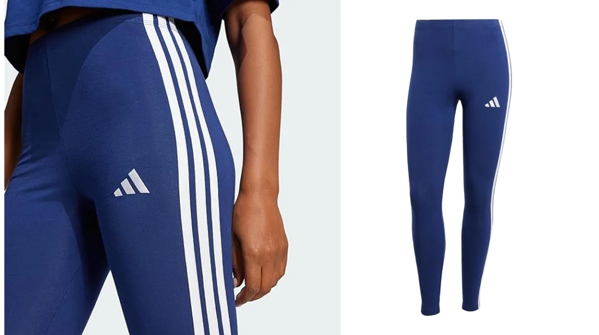 Leggins Adidas Essentials 3-Stripes Cotton para mujer por sólo 18,99€ (-37%)