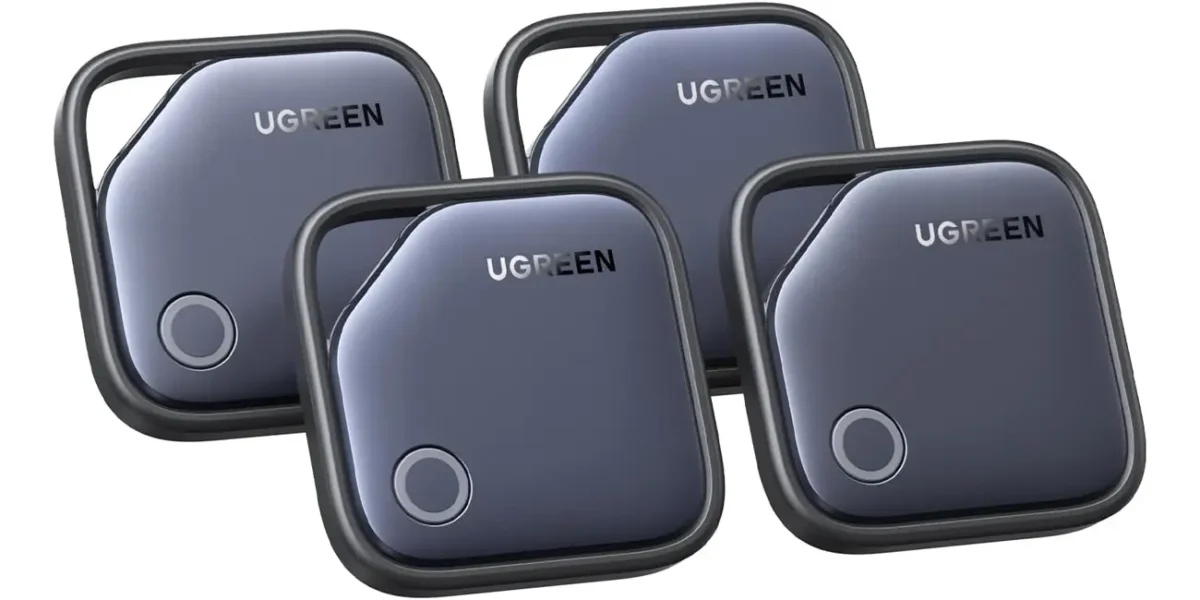 4 Localizadores UGREEN con certificación Apple Find My: mantienen tus objetos bajo control por sólo 5,94€ cada unidad