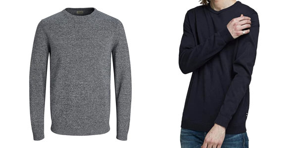 Chollazo Jersey Jack and Jones basic Knit C-Neck Noos para hombre por sólo 17,49€ (-42%)