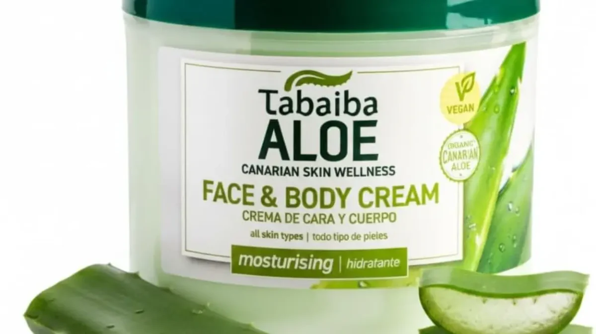Crema Tabaibaloe de Aloe Vera para cara y cuerpo de 300 ml por sólo 3,65€ (-47%)