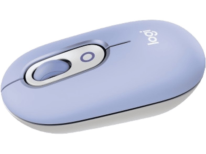 Logitech - Ratón inalámbrico Pop, 4000 ppp, Easy-Switch, Bluetooth, SmartWheel,