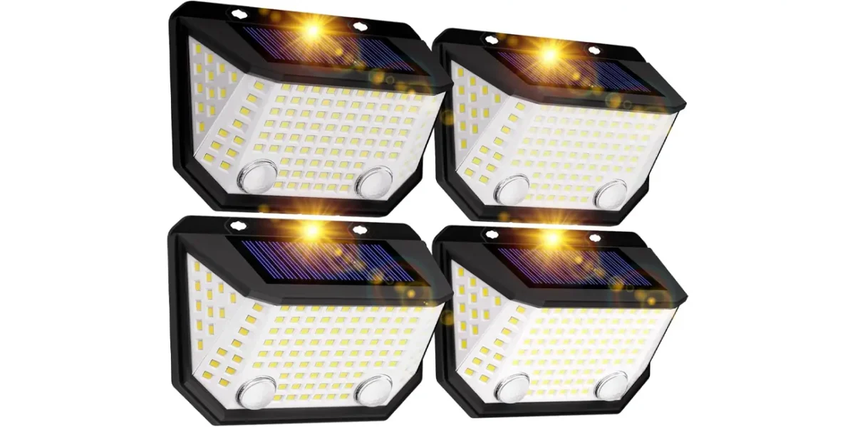 Pack de 4 luces solares de exterior K KASONIC por sólo 12,99€ (-50%)