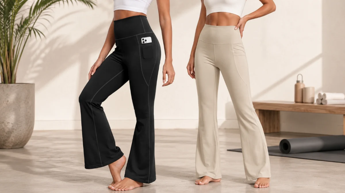 Comodidad y control con los pantalones de yoga Grecerelle elásticos y con bolsillo por sólo 9,99€ (-50%)
