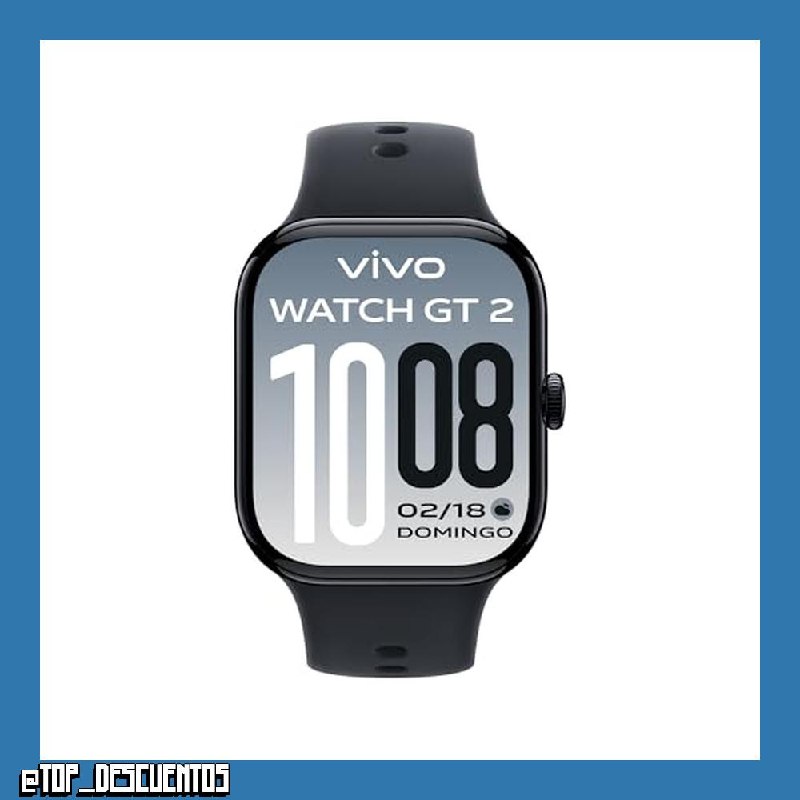 Vivo Watch GT2 Reloj Inteligente, 25 Días, GPS y Modos Deportivos