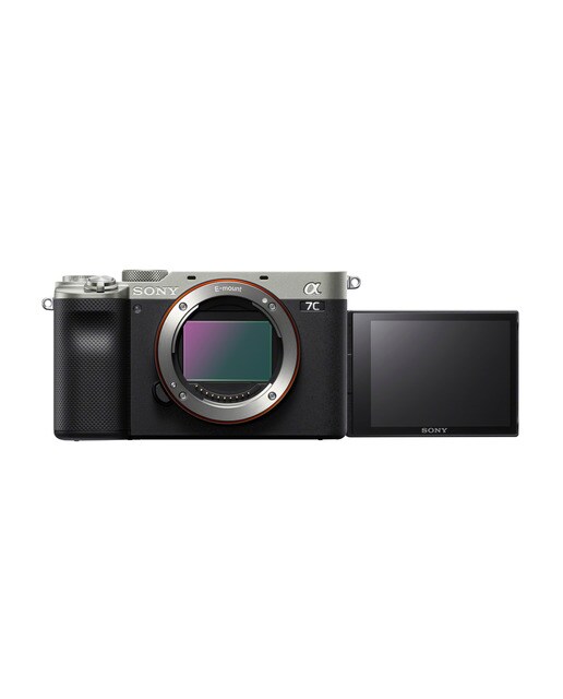 Sony - Sony Alpha 7C cámara Evil Full Frame cuerpo con sensor CMOS Exmor R de fotograma completo de 24,2 MP. Vídeos 4K(ILCE7CS.CEC).
