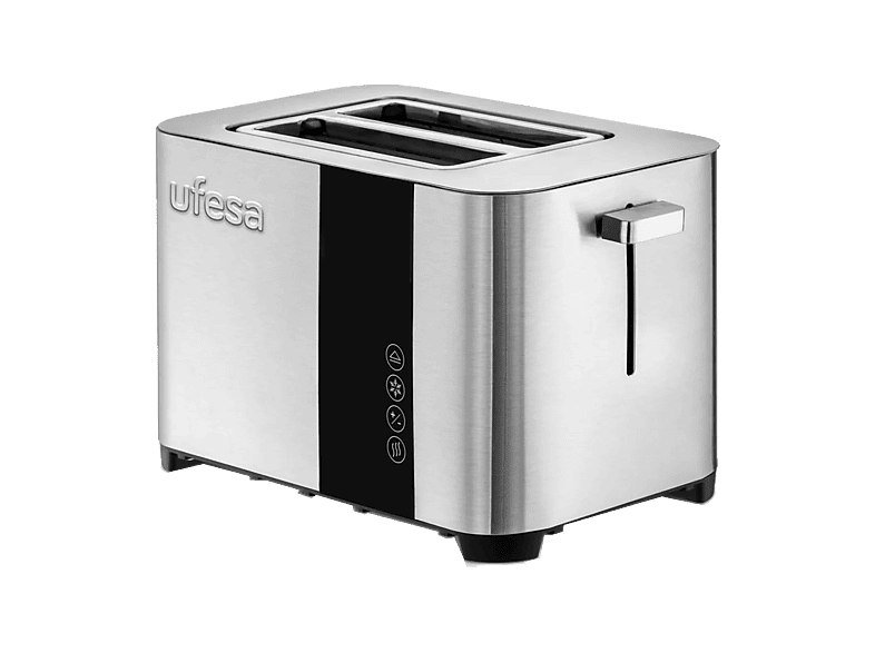 Ufesa - Tostadora Duo Deluxe, 850 W, 2 Ranuras, Rebanadas, 7 Niveles de Tostado,