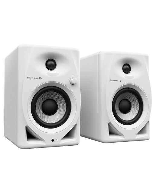 Pioneer DJ - Altavoces activos Pioneer DJ DM-40D-W de 4" (Blanco).
