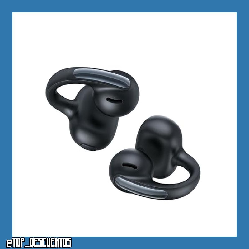 Baseus MC1 Blanc Auriculares Abiertos, Auriculares Bluetooth con Clip