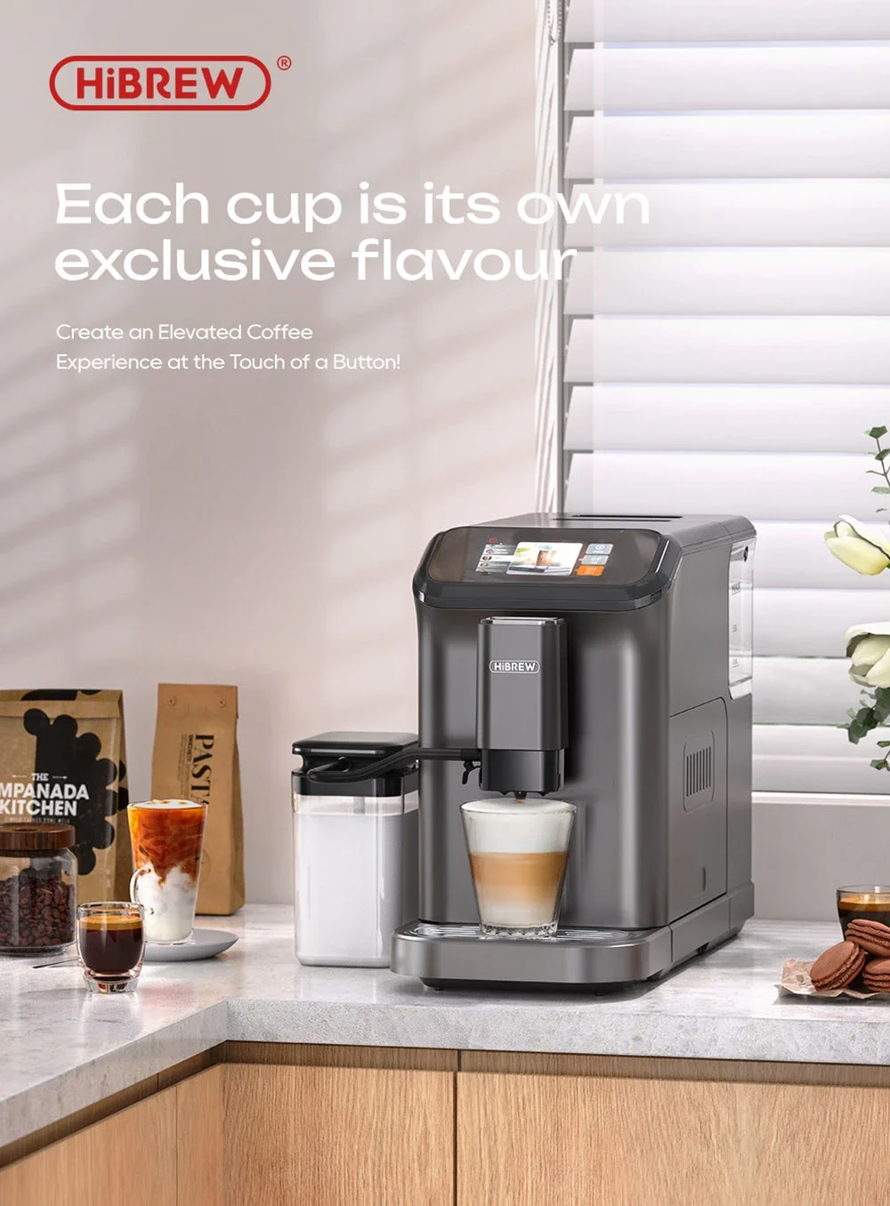 Cafetera Espresso Automática HiBREW H16 por 630€ en Urbancitymove